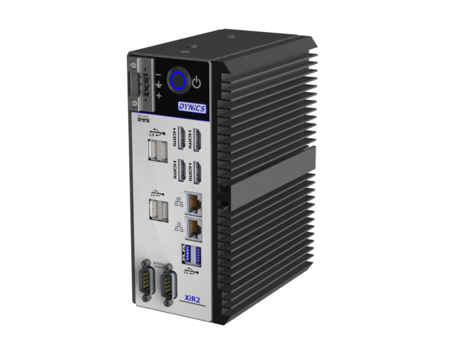 XIX2 IP50 Intel 8th Gen i5 or i7 Industrial PC, 2 RJ45 Ethernet