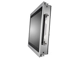 15" Sunlight Readable Touchscreen Monitor 16:9 IP69K Stainless Steel NO Front Buttons