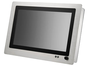 15" Sunlight Readable Touchscreen Monitor 16:9 IP69K Stainless Steel