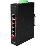 5-Port 10/100TX Slim Industrial Unmanaged Ethernet Switch