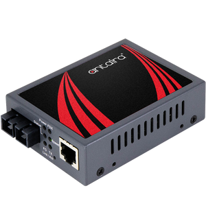 EMC 10/100TX To 100FX Media Converter, Single-Mode 30KM, SC Connector