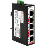 5-Port Industrial PoE+ Unmanaged Ethernet Switch