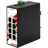 8-Port Gigabit Industrial PoE+ Unmanaged Ethernet Switch