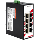 8-Port Gigabit Industrial PoE+ Unmanaged Ethernet Switch