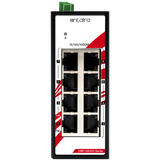 8-Port Gigabit Industrial PoE+ Unmanaged Ethernet Switch
