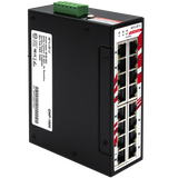 16-Port Industrial PoE+ Unmanaged Ethernet Switch