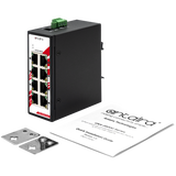 8-Port 10/100/1000TX Industrial Unmanaged Ethernet Switch