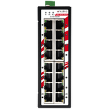 16-Port 10/100/1000TX Industrial Unmanaged Ethernet Switch