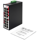 16-Port 10/100TX Industrial Unmanaged Ethernet Switch