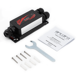 IP67 Water Resistant Gigabit Industrial Ethernet Extender POE++