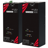 Industrial IP30 Ethernet Extender, 800 meters 10/100Mbps Ethernet PoE Extender (local and remote end)