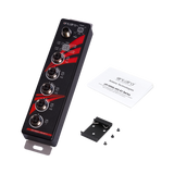 5-Port Gigabit M12 Industrial IP67 Waterproof POE+ Ethernet Switch, w/5*10/100/1000Tx with M12 connector