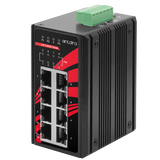 Compact 8-Port Industrial Gigabit PoE+ Unmanaged Ethernet Switch, w/4*10/100/1000Tx (PSE: 30W/Port) + 1*10/100/1000Tx, 48~55VDC