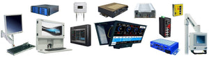 Industrial Automation Specialists, Ethernet Switches, Touchscreens, PC's, Monitors, HMI, Andon, Enclosures, Mounts.
