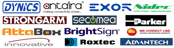Hardbox Vendors: Dynics, Antaira, Strongarm, Exor, Parker Hannifin, Secomea, Attabox, MbConnect Line, Innovative, Advantech, Roxtec, Nidec