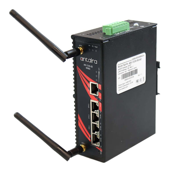 Industrial Dual Radio IEEE 802.11a b/g/n/ac Gigabit Ethernet Wireless ...