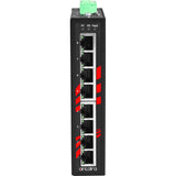 8-Port Industrial Gigabit Unmanaged Ethernet Switch, w/8*10/100/1000Tx