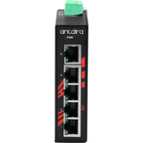 Compact 5-Port Industrial Gigabit Unmanaged Ethernet Switch, w/ 5*10/100/1000Tx