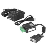 RS232 to RS422/485 Converter w/Surge Protection, Port-Powered, Power Adapter Included