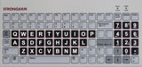 Industrial Panel Mount 96 Key Mechanical Keyswitch Keyboard