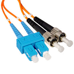 SC To ST 1-2-5 Meter Multi-Mode Duplex Cable