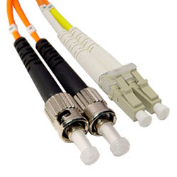 ST To LC 1 Meter Single-Mode Duplex Cable