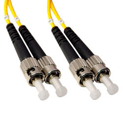 ST To ST 1 Meter Single-Mode Duplex Cable